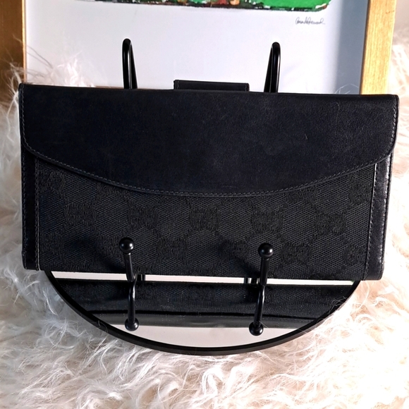 Gucci Vintage Rare Monogram Long Wallet - Picture 5 of 11